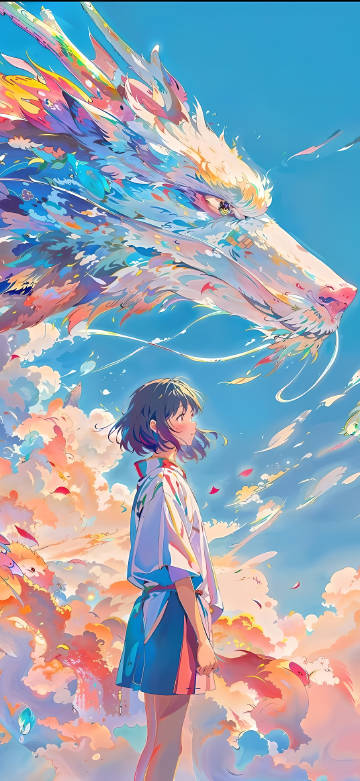 宫崎骏动画手机壁纸，里藏着无数温柔与奇迹。