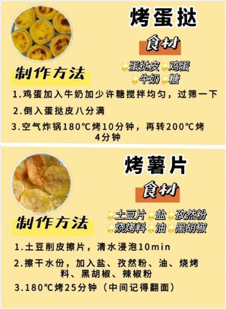 空气炸锅食谱大全